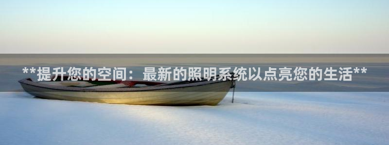 **提升您的空间：最新的照明系统以点亮您的生活**