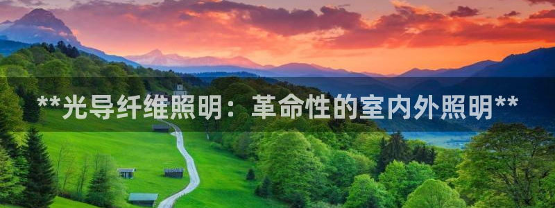 **光导纤维照明：革命性的室内外照明**