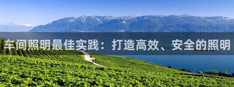 车间照明最佳实践：打造高效、安全的照明