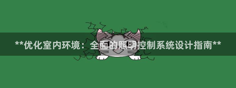 **优化室内环境：全面的照明控制系统设计指南**