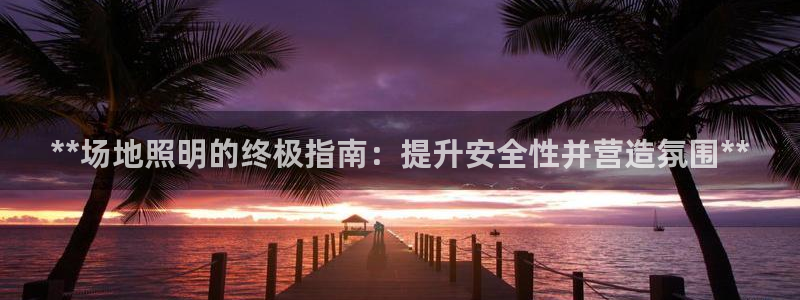 **场地照明的终极指南：提升安全性并营造氛围**