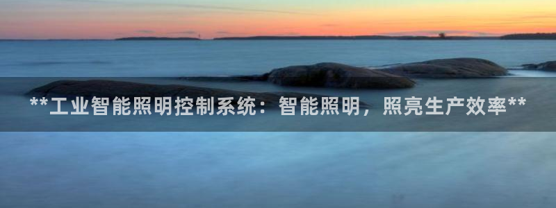 **工业智能照明控制系统：智能照明，照亮生产效率**