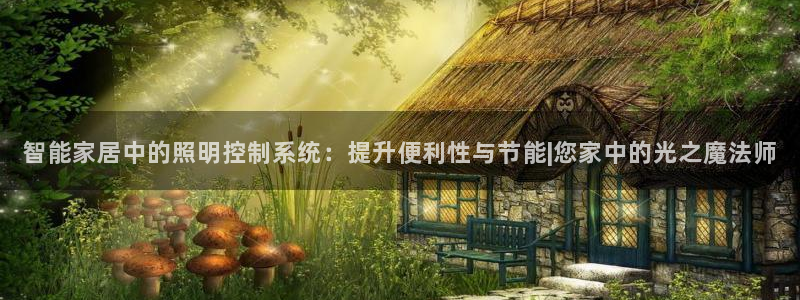 智能家居中的照明控制系统:提升便利性与节能|您家中的光之魔法师