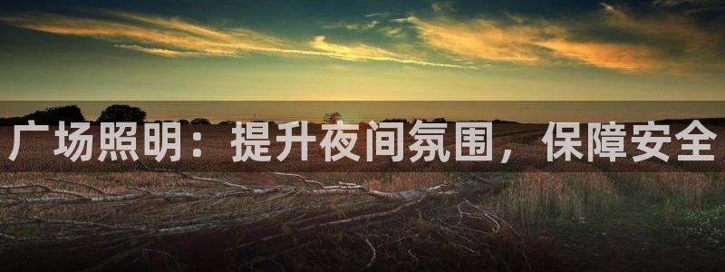 广场照明：提升夜间氛围，保障安全